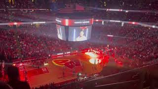 Wisconsin Badgers Basketball 🏀 Starting Lineup Intros [upl. by Ajnin]