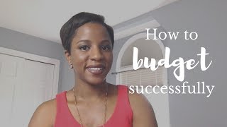 How To Budget Successfully [upl. by Tigram]