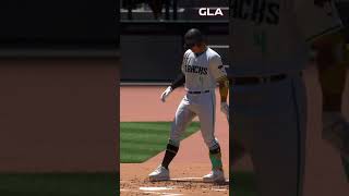 Ketel Marte Arizona Diamondbacks Home Run 420 ft  MLB The Show 21 Short Shorts [upl. by Aysab]