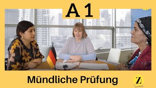 German Speaking Test Level A1 Mündliche Prüfung telc A1 2022 [upl. by Yrrab]