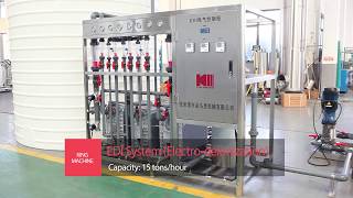 Ultra pure water treatment system [upl. by Bixler]