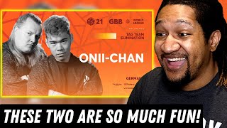 Reaction to OniiChan 🇩🇪  GRAND BEATBOX BATTLE 2021 WORLD LEAGUE  Tag Team Elimination [upl. by Krishnah]