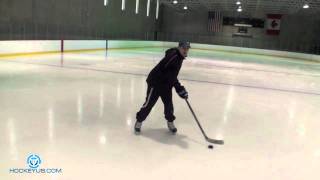 Basic Stationary Stick Handling Drill for Beginners [upl. by Ailati]