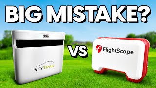 Buying this Launch Monitor was a HUGE MISTAKE SkyTrak ST vs Mevo [upl. by Ladew892]