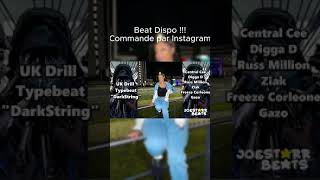 UK DRILL TYPEBEAT CENTRAL CEE DIGGA D RUSS MILLIONS ZIAK FREEZE C GAZO [upl. by Odeen]