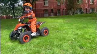 Riders amp Rollers EMAX1000 1000W Electric Quad Bike [upl. by Mitchel953]