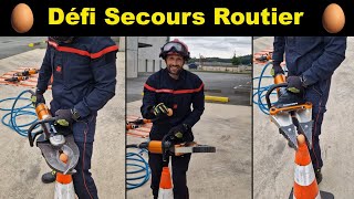 Défi Secours Routier  Déplacer un œuf avec écarteur cisaille [upl. by Kornher848]