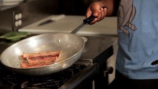 How to Fry Bacon  Bacon Recipes [upl. by Anirbak357]