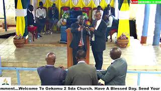 GEKOMU II SDA CHURCH Live Stream Holy communion Sabbath [upl. by Madora]