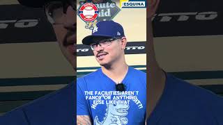 Dodgers reliever Anthony Banda is a JUCO bandit and shares his advice on player development shorts [upl. by Kentiggerma]