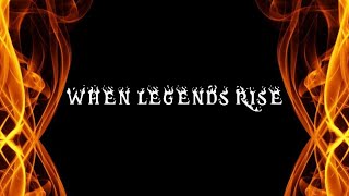 Godsmack  When Legends Rise Lyric Video [upl. by Erick]