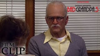 JACKASS PRESENTS BAD GRANDPA 5  Funeral Director  Official Film Clip HD [upl. by Eyram27]