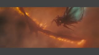 Mothra fights Rodan death of Mothra [upl. by Kenward]