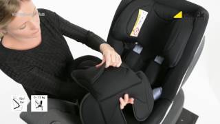 hauck Varioguard Plus Car Seat Seat Belt Installation [upl. by Eisenhart]