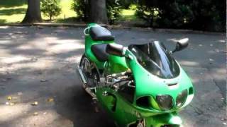 Kawasaki zx7r stretched and chromed custom [upl. by Ingra]