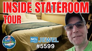 NORWEGIAN JEWEL CABIN TOUR The least expensive cabin [upl. by Noiwtna]