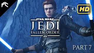 Star Wars Jedi Fallen Order  Gameplay Walkthrough  Part 7  ILUM [upl. by Aerbma821]