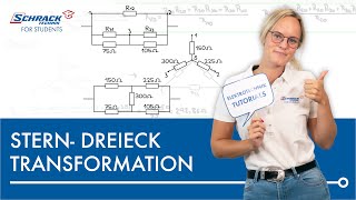 So berechnet man die SternDreieck Transformation [upl. by Bonni608]