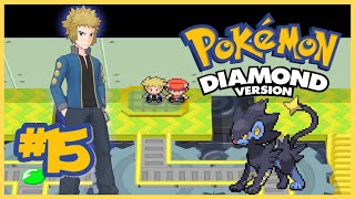 Defeating Volkner Pokemon Diamond Playthrough Part 15 [upl. by Blockus]