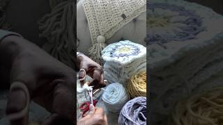 Crochet ON REPEAT  Sunburst Granny Squares  Puff Stitches  Blanket  Just Watch Me Crochet [upl. by Eddana167]