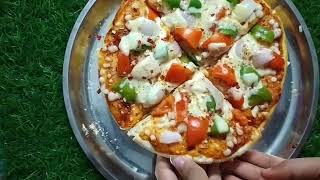 pizza khakar khush ho gye sb  birthday celebration  market jessa home made pizza  cooking [upl. by Ahtebat]