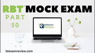 Pass the RBT® Exam  RBT® Practice Exam  Full Mock RBT® Exam Review Part 50 [upl. by Ahsieuqal]