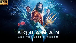 Aquaman and the Lost Kingdom 2023  Jason Momoa  Patrick Wilson  Full Movie Facts and Reviews [upl. by Eilatan]