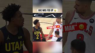 Collin Sexton messing with Vucevic on the jump ball 🤣 [upl. by Niraa]