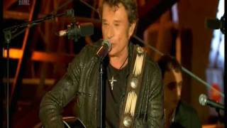 Tes tendres années  LIVEHOME JOHNNY HALLYDAY [upl. by Asilec]