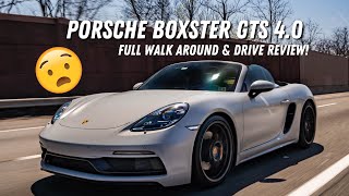 2022 Porsche Boxster GTS 40 Full Review amp Drive [upl. by Ora469]