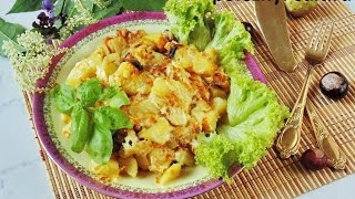 Картофельная запеканка с овощами и грибами [upl. by Susann]