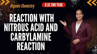 Carbylamine reaction  Amines  Part 14  BSc 2nd year  By Priti Mam [upl. by Kehoe]