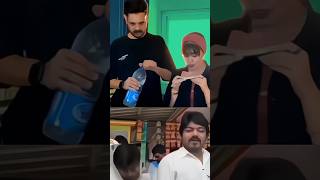 Water bottle prank gone wrong 🤣 wait for the end lastbenchers shorts [upl. by Annahsirhc]