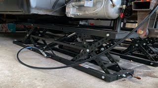 I bought a car lift for my home garage Vevor JT7000 car lift review quickjack competitor killer [upl. by Akirea614]