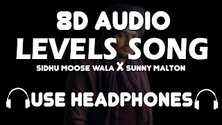 Levels  Sidhu Moose Wala ft Sunny Malton 8D Song  8D BOOSTED [upl. by Adnawed363]