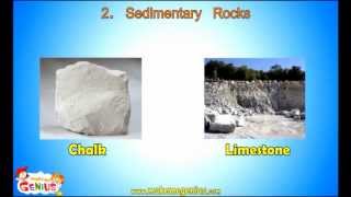 Types of Rocks चट्टानों के प्रकार in Hindi [upl. by Lipfert717]