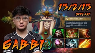 GABBI Brewmaster OFFLANE  TOP NETWORTH  Dota 2 Gameplay [upl. by Yesnikcm]