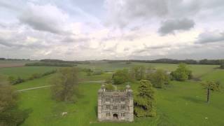 Tixall Gatehouse Quadcopter Flight [upl. by Asylla959]