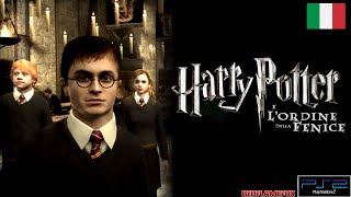 Harry Potter e lOrdine della Fenice  Completo in ITALIANO PS2 Game [upl. by Hodgson]