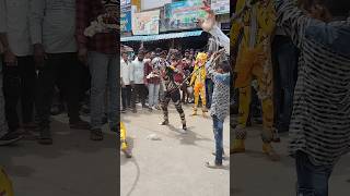 Pedda Puli dance Peddapalli dance 2024 viral Peddapalli dance [upl. by Nnaillij]