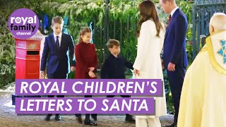 Will amp Kate With Royal Children at Carol Serice in Westminster Abbey [upl. by Martguerita29]