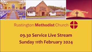 Rustington Methodist Church Live Stream 11022024 [upl. by Boccaj]