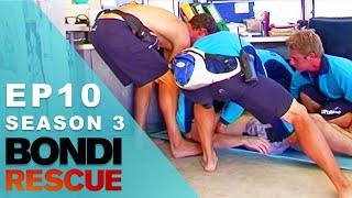 Three Suspected Spinal Injuries In An Hour  Bondi Rescue  Season 3 Episode 10 OFFICIAL UPLOAD [upl. by Klapp710]