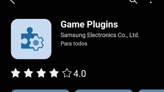 Opciones que trae Game Plugins para tu Samsung [upl. by Haroppizt911]