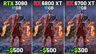 RTX 3080 vs RX 6800 XT vs RX 6700 XT  Test in 9 Games  1440p [upl. by Mersey]