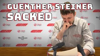 Guenther Steiner SACKED [upl. by Cleti]