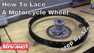 How To Lace a Motorcycle Wheel  Rocky Mountain ATVMC [upl. by Eiggep]