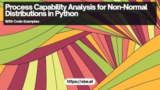 Process Capability Analysis for NonNormal Distributions with Python API Charts [upl. by Clary]