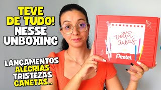 UNBOXING de Volta às Aulas da Pentel  TESTEI TUDO [upl. by Lac787]