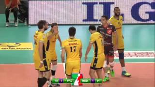 Gli highlights di Tonazzo Padova  DHL Modena 03 [upl. by Cacilie]